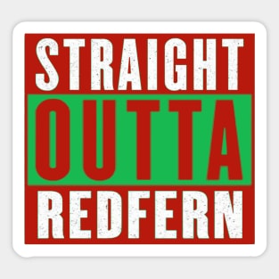 South Sydney Rabbitohs - STRAIGHT OUTTA REDFERN (Red) Sticker